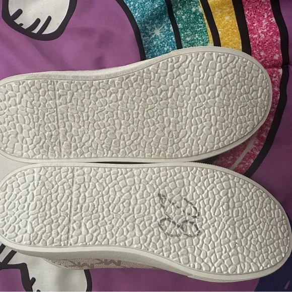 Michael Kors Kids' Cream Sneakers - Picture 5 of 8